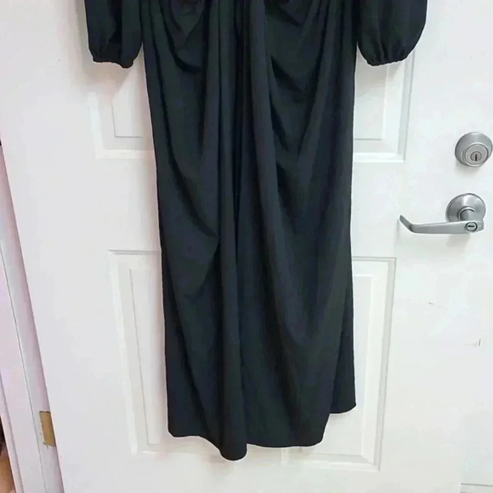 Fashion to Figure Asymmetric Cut out Front Maxi Dress - Picture 3 of 10